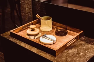 bamboo serving tray