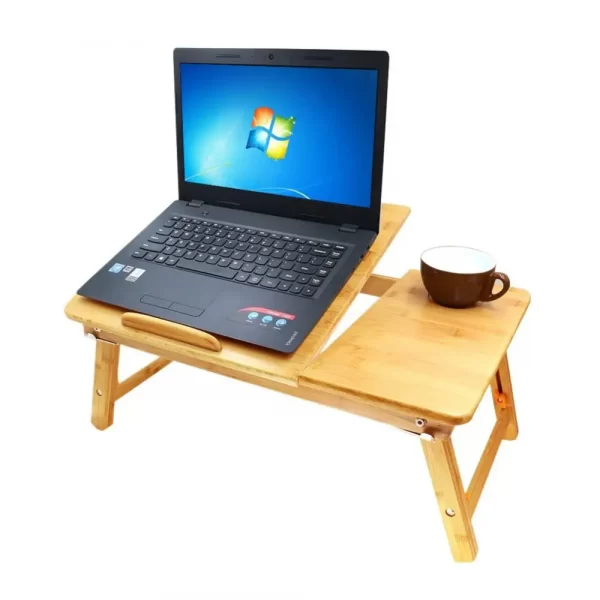 laptop stand bamboo