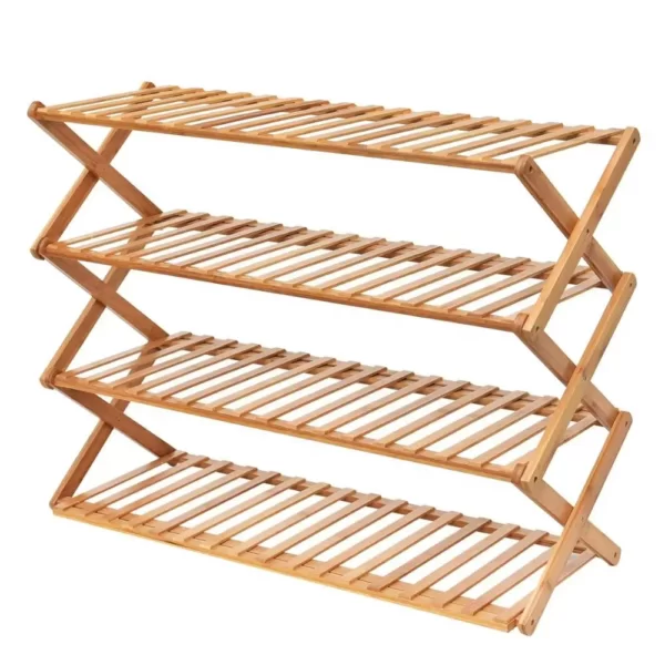 bamboo shoe rack